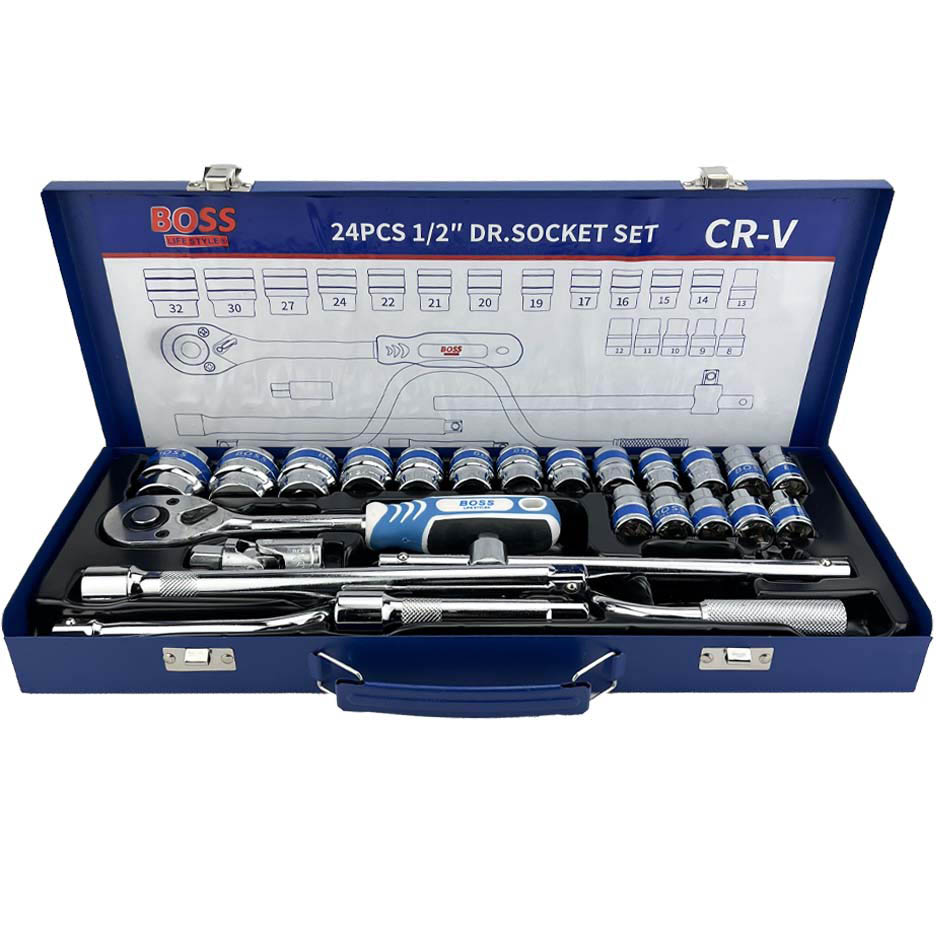 جعبه بکس 24 عددی باس BS-24pcs