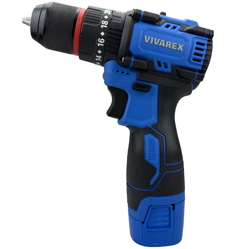 دریل شارژی 16 ولت براشلس ویوارکس مدل VR1608-BLX