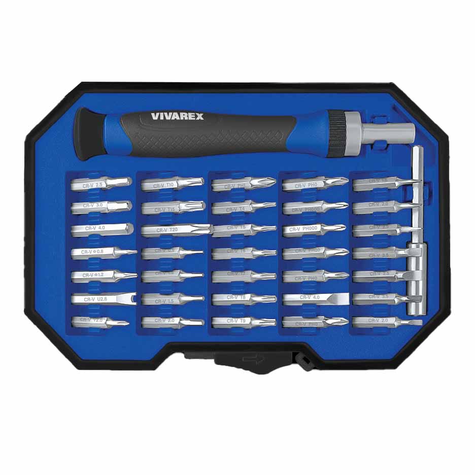 ست سری پیچ گوشتی 37 عددی ویوارکس مدل VR3765-SD