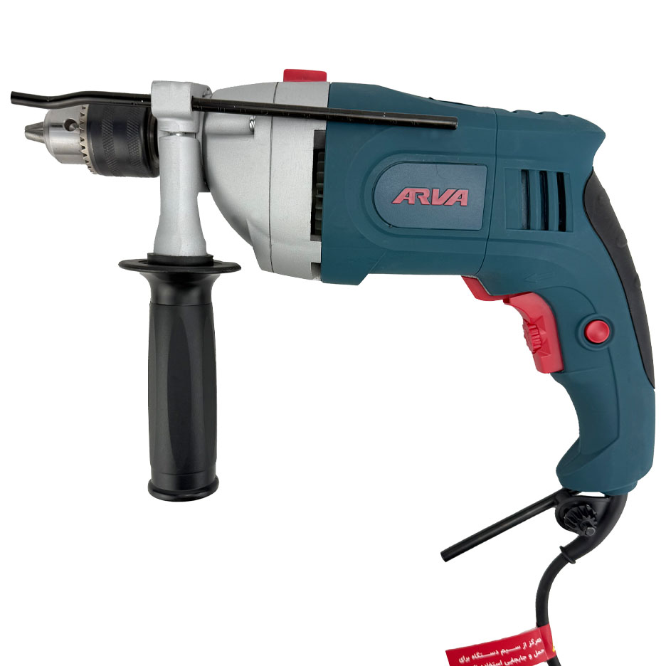 دريل چكشي 850 وات 13 ميلي متري  نیم تنه فلزی آروا مدل 5339