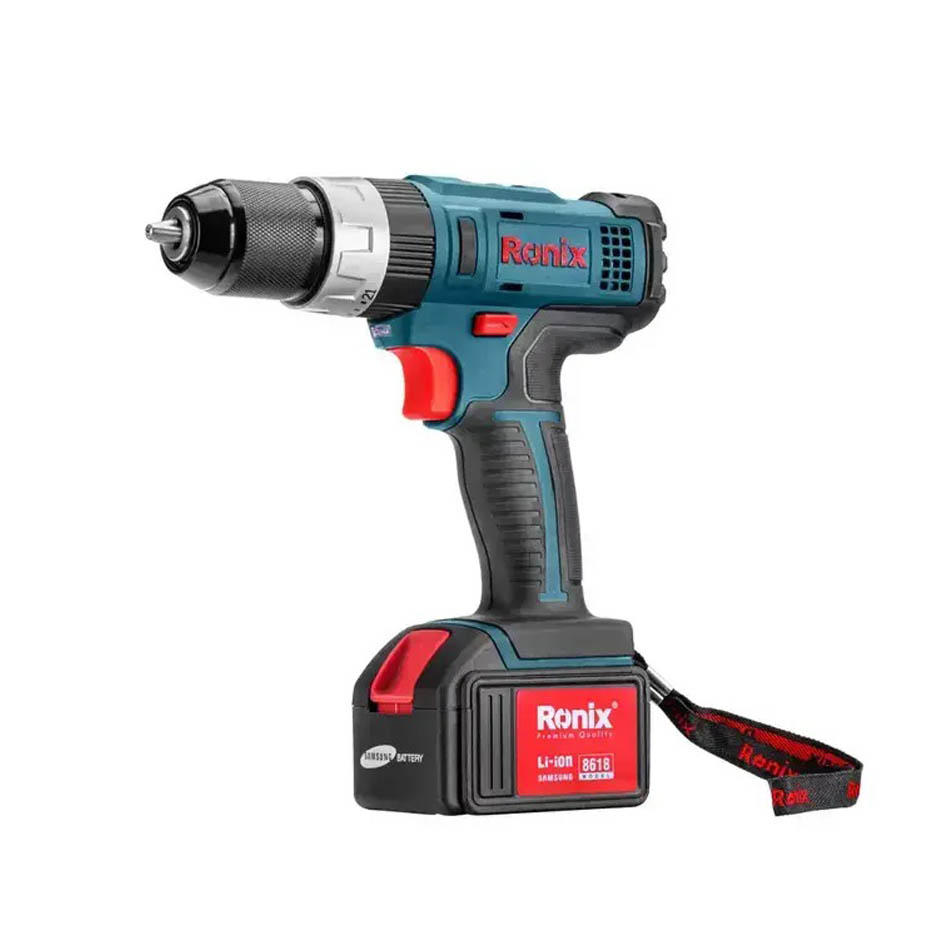 دریل شارژی 18 ولت رونیکس مدل 8618