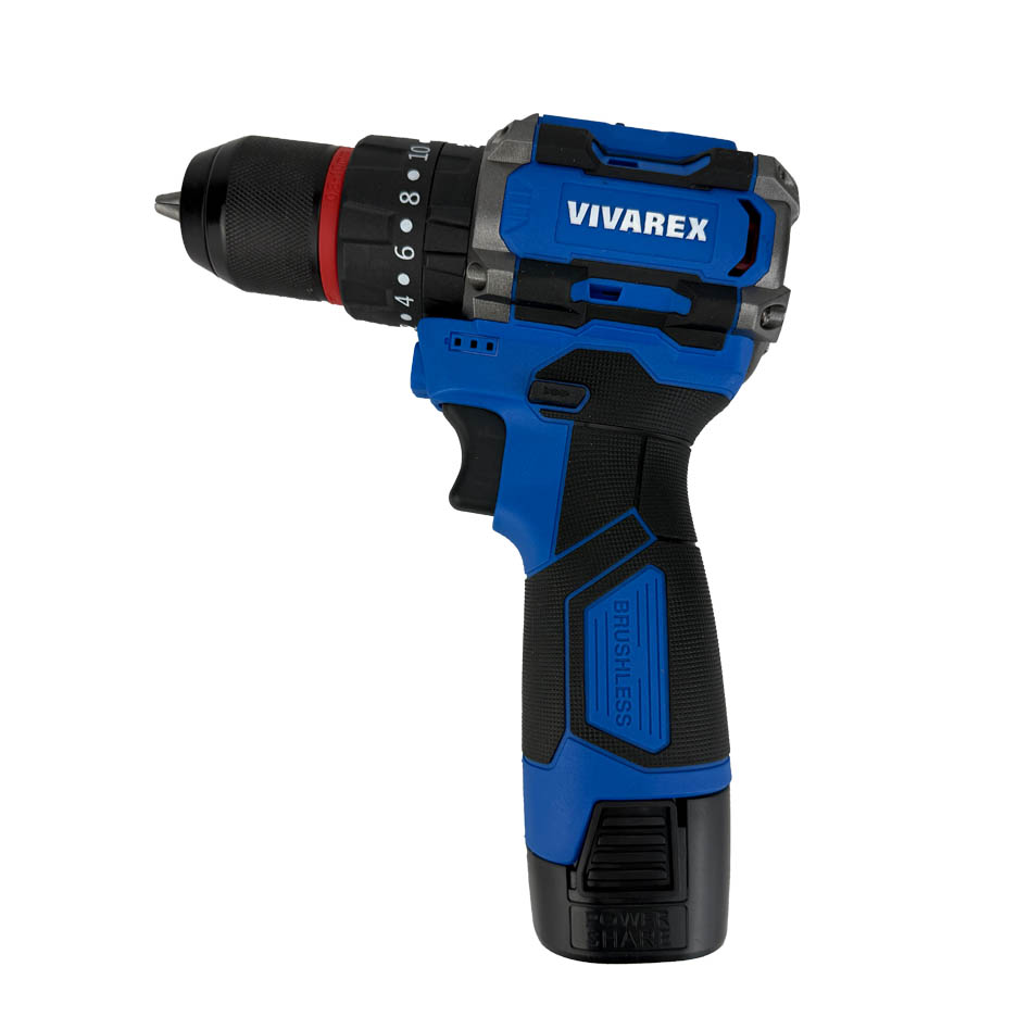 دریل شارژی 16/8 ولت براشلس ویوارکس مدل VR1610V-21BL