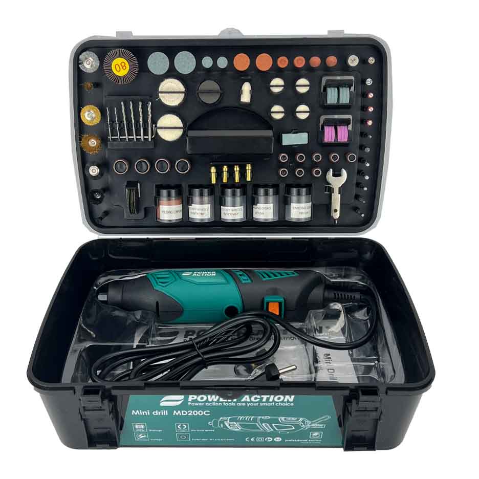 فرز مینیاتوری 218 پارچه پاوراکشن مدل MD200C