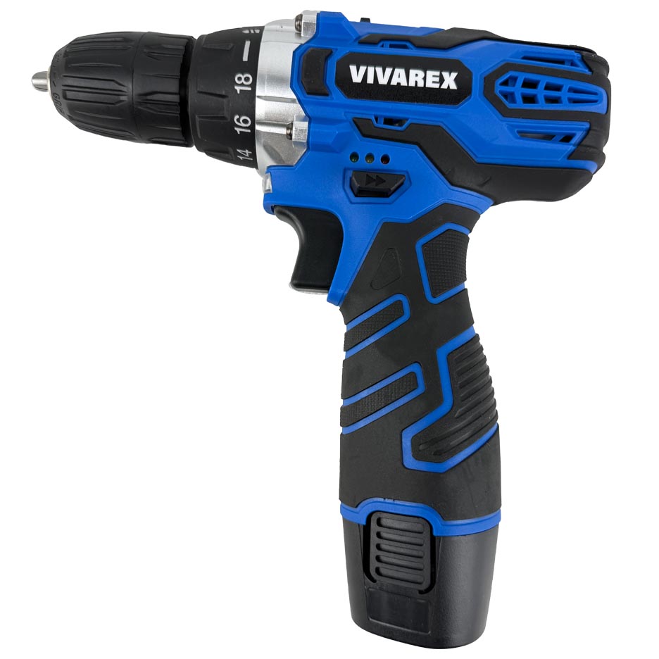 دریل پیچ گوشتی شارژی 12ولت تک باتری ویوارکس مدل VR12V-1C-BLUE